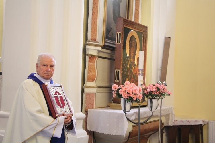 Powitanie ikony MB Częstochowskiej w Krośniewicach