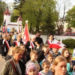 Powitanie ikony MB Częstochowskiej w Krośniewicach