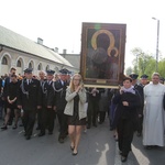 Powitanie ikony MB Częstochowskiej w Krośniewicach