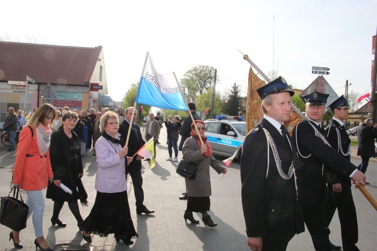 Powitanie ikony MB Częstochowskiej w Krośniewicach