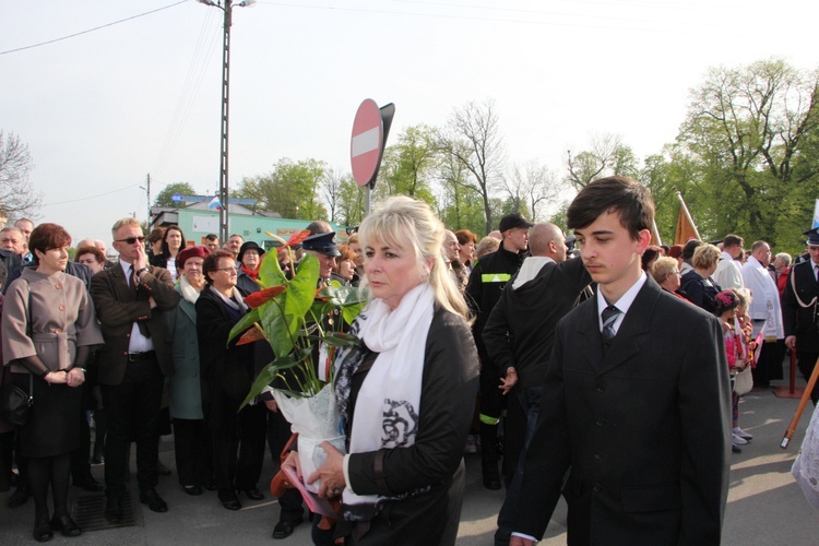 Powitanie ikony MB Częstochowskiej w Krośniewicach