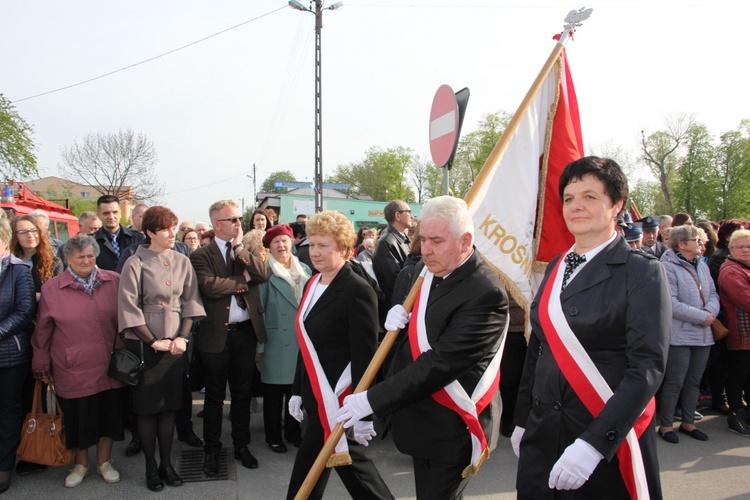 Powitanie ikony MB Częstochowskiej w Krośniewicach