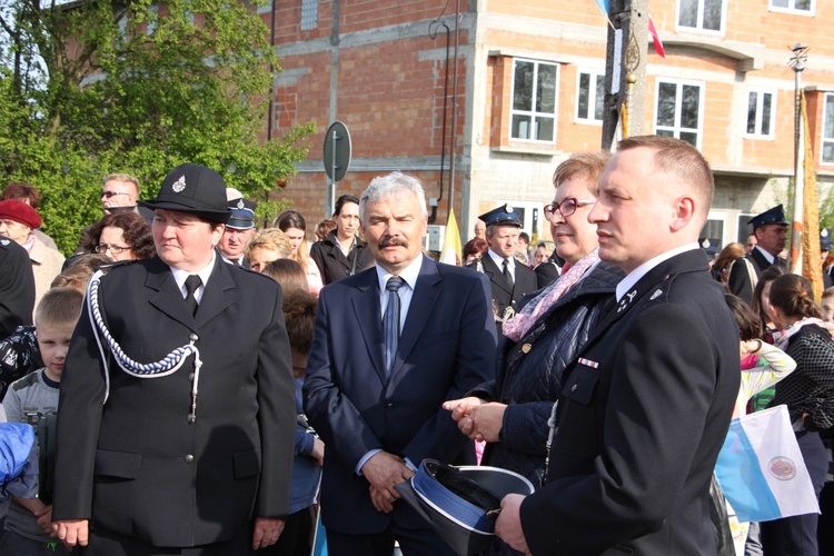 Powitanie ikony MB Częstochowskiej w Krośniewicach