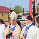 Powitanie ikony MB Częstochowskiej w Krośniewicach