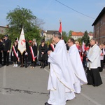 Powitanie ikony MB Częstochowskiej w Krośniewicach