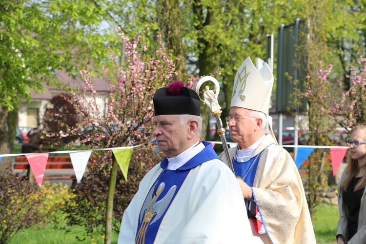 Powitanie ikony MB Częstochowskiej w Krośniewicach