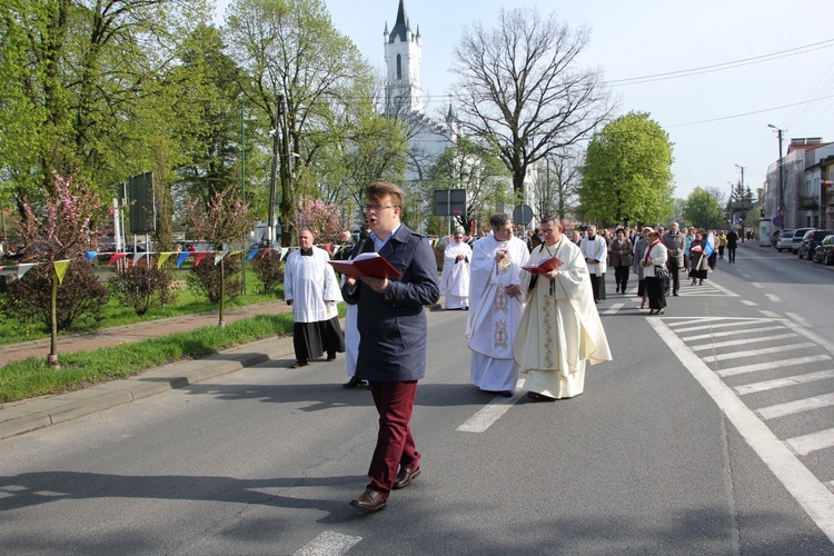 Powitanie ikony MB Częstochowskiej w Krośniewicach