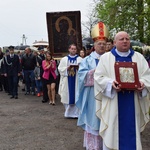 Powitanie ikony MB Częstochowskiej w Imielnie