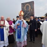 Powitanie ikony MB Częstochowskiej w Imielnie