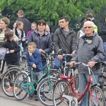 Motocykliści w kościele w Zgórsku