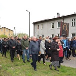 Powitanie ikony MB Częstochowskiej w Ostrowach