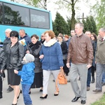 Powitanie ikony MB Częstochowskiej w Ostrowach