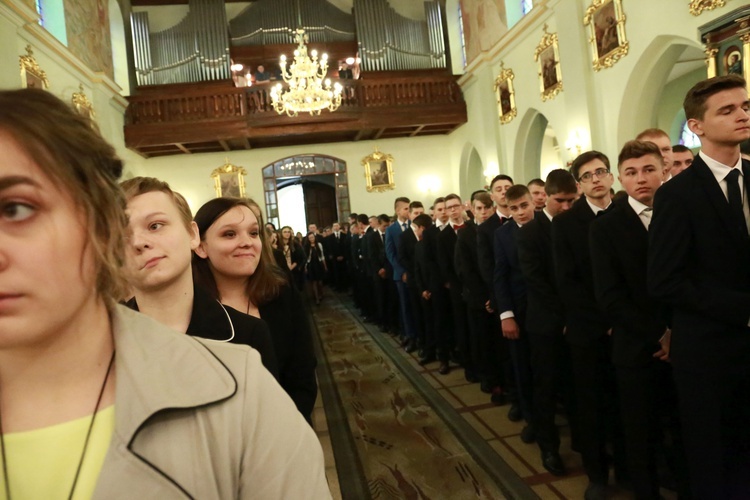 Bierzmowanie w Pleśnej