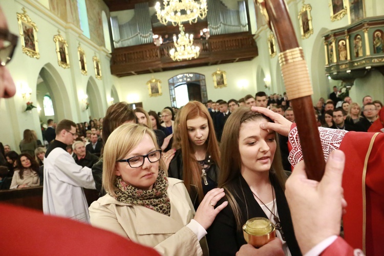 Bierzmowanie w Pleśnej