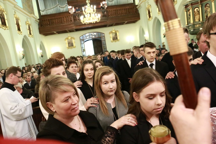 Bierzmowanie w Pleśnej