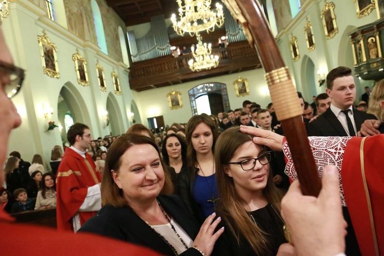 Bierzmowanie w Pleśnej