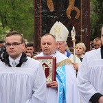 Powitanie ikony MB Częstochowskiej w Dąbrowicach