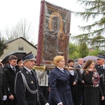 Powitanie ikony MB Częstochowskiej w Dąbrowicach