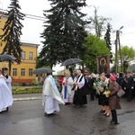 Powitanie ikony MB Częstochowskiej w Dąbrowicach