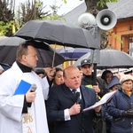 Powitanie ikony MB Częstochowskiej w Dąbrowicach