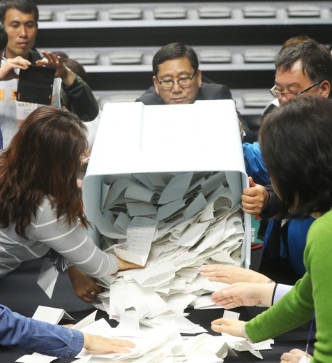 Korea Płd.: Wybory wygrał przedstawiciel lewicowej partii Razem