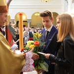 Bierzmowanie w kościele św. Stanisława Kostki w Tarnowie