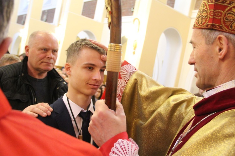 Bierzmowanie w Mościcach