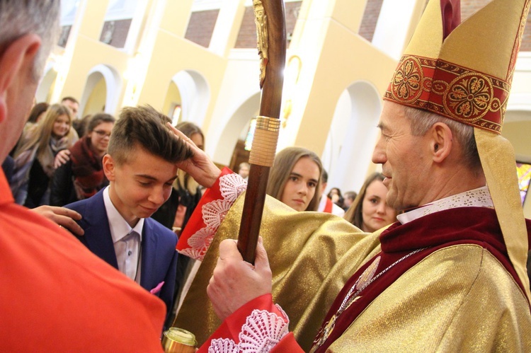 Bierzmowanie w Mościcach