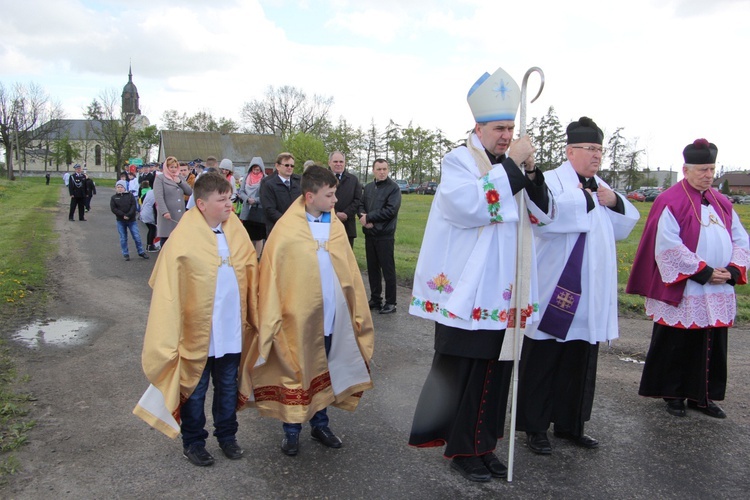 Powitanie ikony MB Częstochowskiej w Dzierzbicach