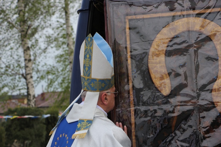 Powitanie ikony MB Częstochowskiej w Rdutowie