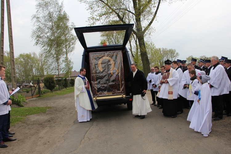 Powitanie ikony MB Częstochowskiej w Rdutowie