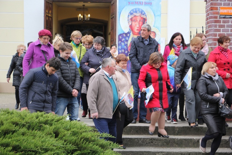 Powitanie ikony MB Częstochowskiej w Rdutowie