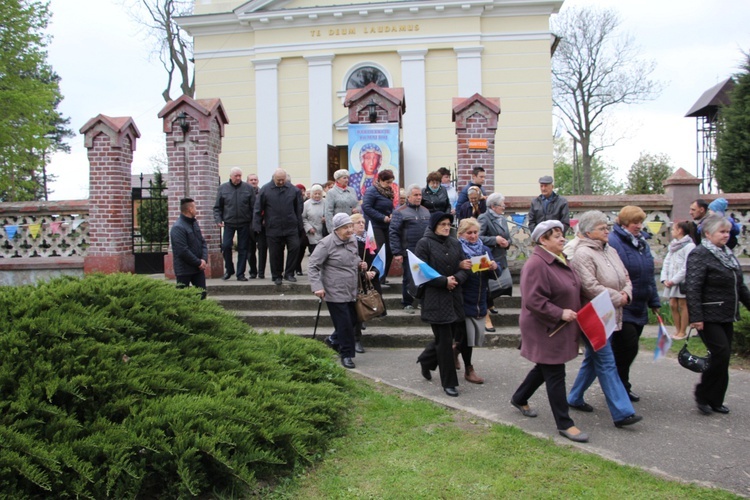 Powitanie ikony MB Częstochowskiej w Rdutowie