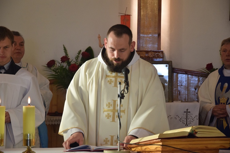 Powitanie ikony MB Częstochowskiej w parafii Sobótka