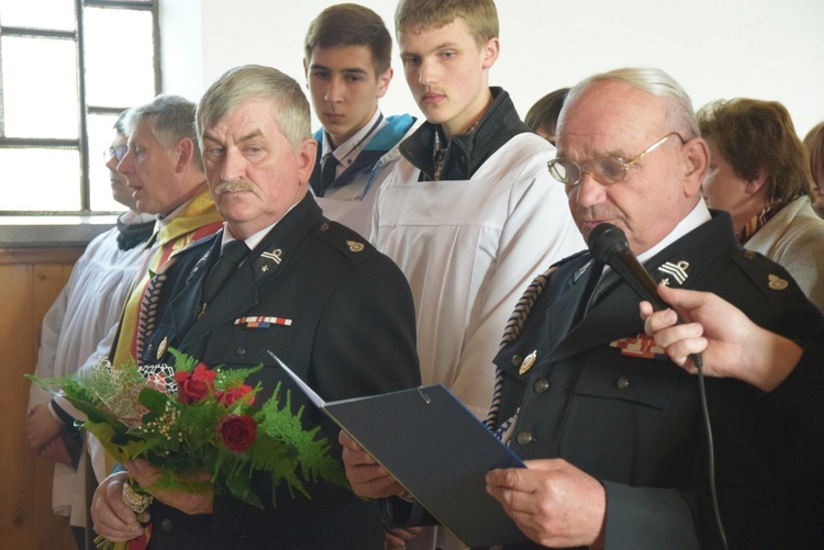 Powitanie ikony MB Częstochowskiej w parafii Sobótka