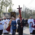 Powitanie ikony MB Częstochowskiej w parafii Sobótka