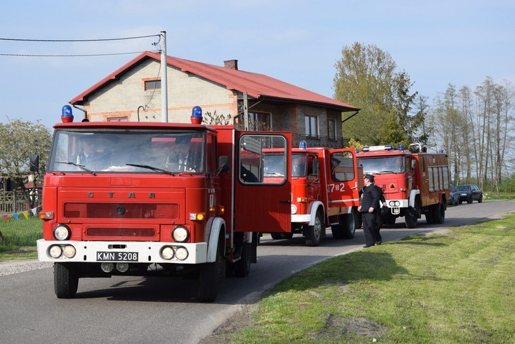 Powitanie ikony MB Częstochowskiej w parafii Sobótka