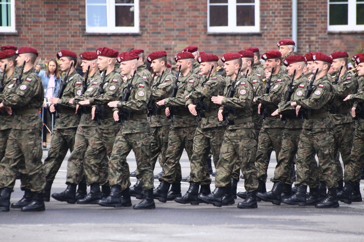 Pożegnanie żołnierzy 36. zmiany PKW KFOR w Kosowie