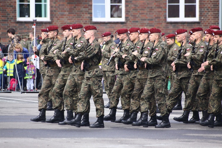 Pożegnanie żołnierzy 36. zmiany PKW KFOR w Kosowie