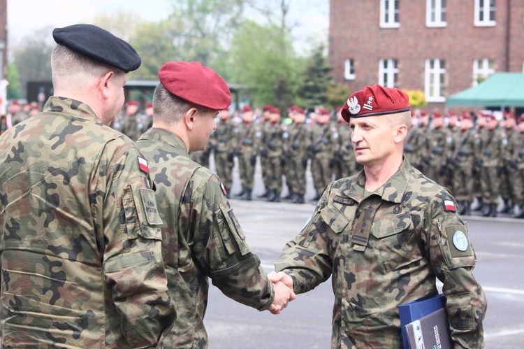 Pożegnanie żołnierzy 36. zmiany PKW KFOR w Kosowie