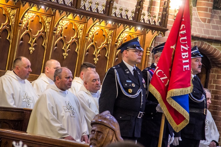 Strażacy w Gietrzwałdzie