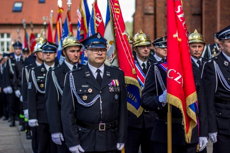 Strażacy w Gietrzwałdzie