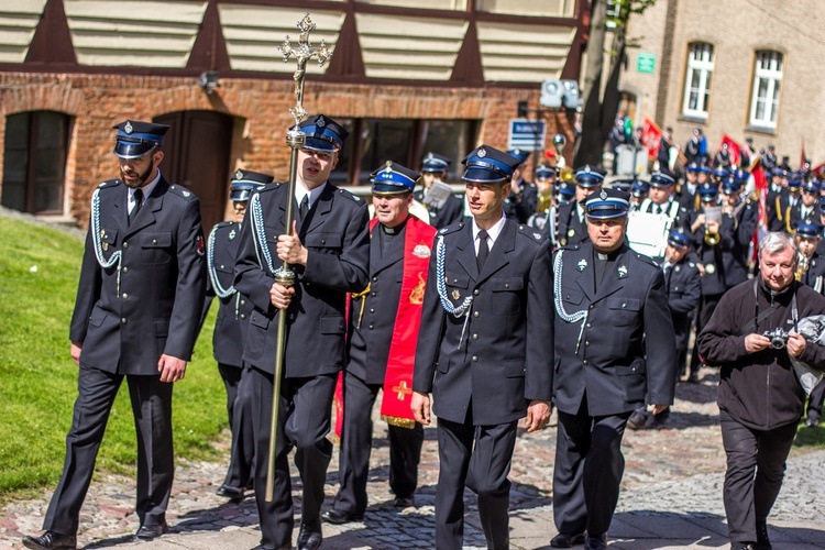 Strażacy w Gietrzwałdzie