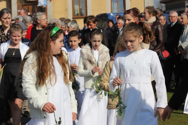 Powitanie ikony MB Częstochowskiej w Mazewie