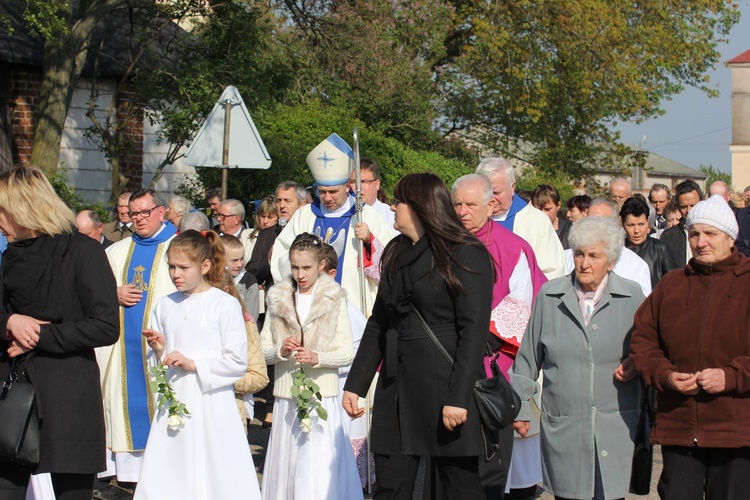 Powitanie ikony MB Częstochowskiej w Mazewie