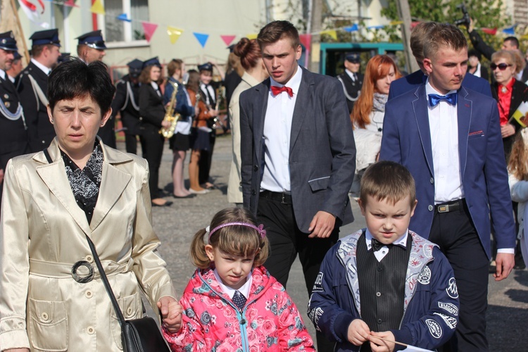 Powitanie ikony MB Częstochowskiej w Mazewie