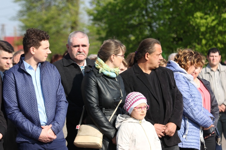 Powitanie ikony MB Częstochowskiej w Mazewie