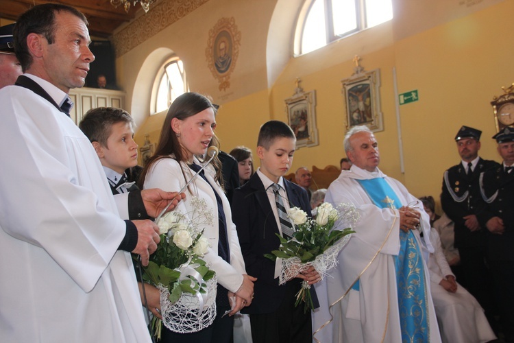 Powitanie ikony MB Częstochowskiej w Mazewie