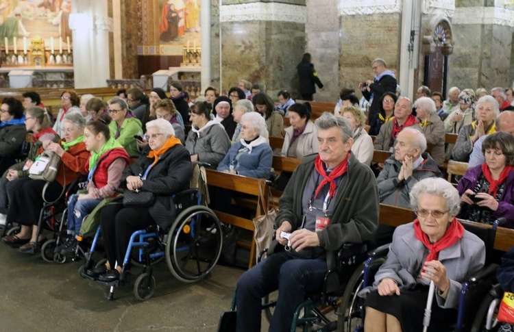 Msza święta w Bazylice Różańcowej