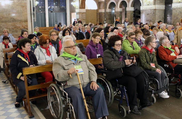 Msza święta w Bazylice Różańcowej